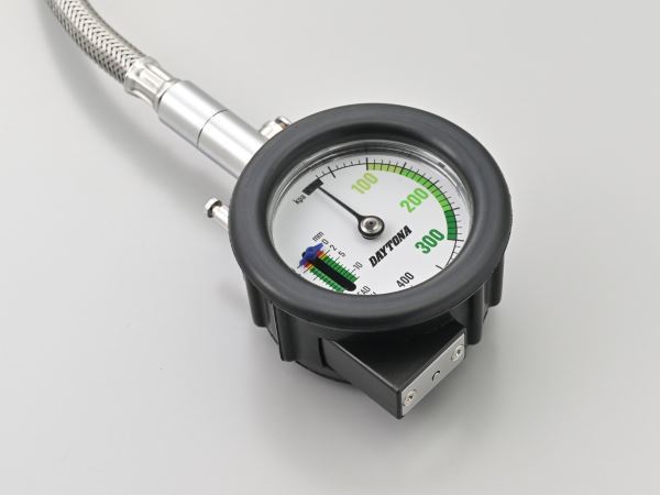 メッシュホース付きエアゲージ デプスゲージ付き