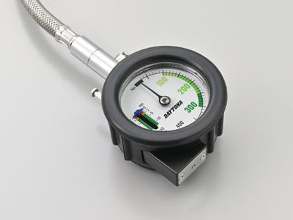 メッシュホース付きエアゲージ デプスゲージ付き