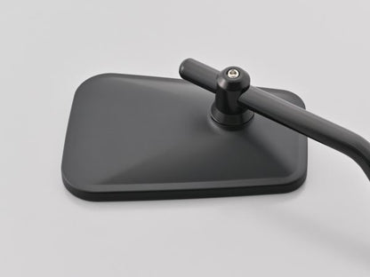 Highviz Mirror 2-Vent Rod CLASSICAL Right Black