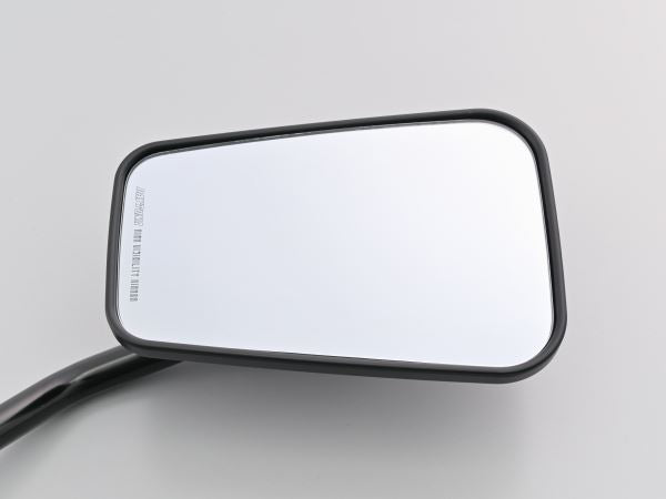 Highviz Mirror 2-Vent Rod CLASSICAL Right Black