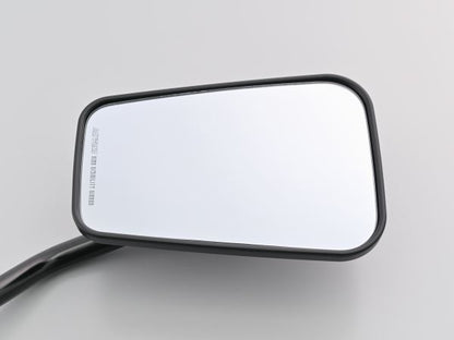 Highviz Mirror 2-Vent Rod CLASSICAL Right Black