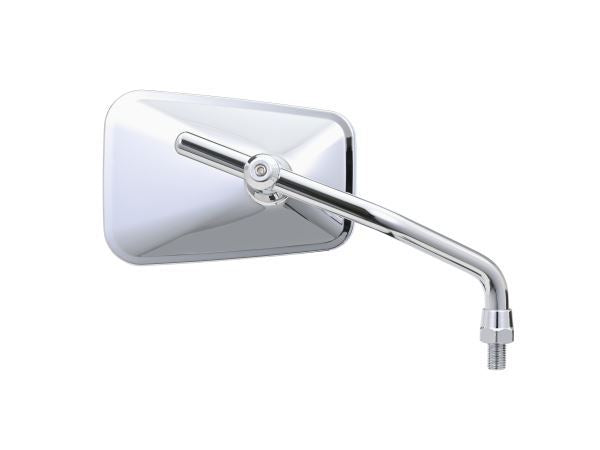 High-Visibility Mirror 2-Vent Rod CLASSICAL Right Chrome Plated