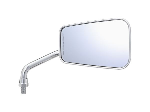 High-Visibility Mirror 2-Vent Rod CLASSICAL Right Chrome Plated
