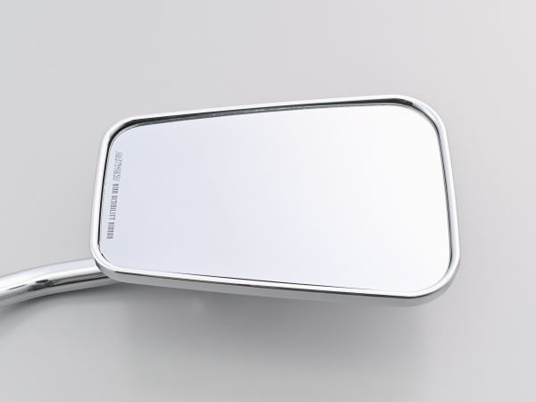 High-Visibility Mirror 2-Vent Rod CLASSICAL Right Chrome Plated