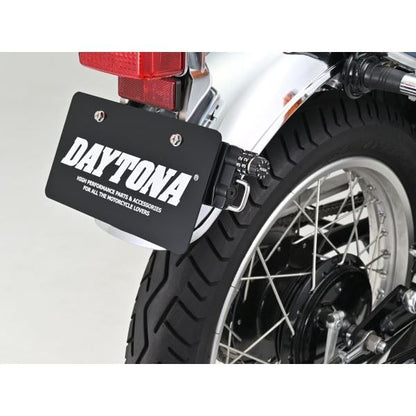 ダイヤルヘルメットホルダー ナンバープレートクランプタイプ 右側