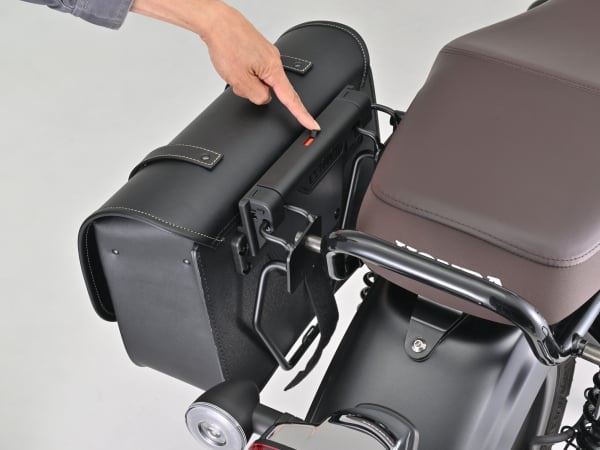 DHS-60 ワンタッチサドルバッグ 9L ブラック H200×W360×D140(mm)