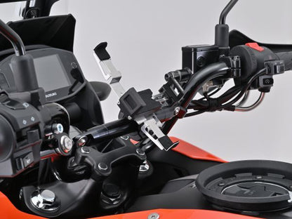 FLEX FSH-4 スマートフォンホルダー メタル 固定最大サイズ 170×85×15mm