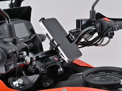 FLEX FSH-4 スマートフォンホルダー メタル 固定最大サイズ 170×85×15mm