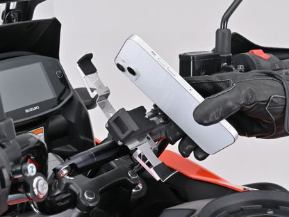 FLEX FSH-4 スマートフォンホルダー メタル 固定最大サイズ 170×85×15mm