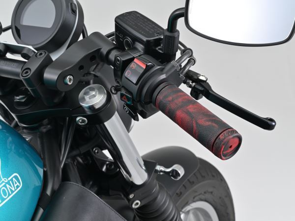 GRIPPY GRIP GG-D-MARBLE ブラック×レッド 全長125mm