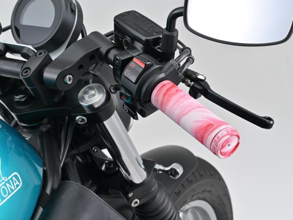 GRIPPY GRIP GG-D-MARBLE ホワイト×レッド 全長125mm