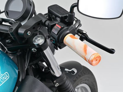 GRIPPY GRIP GG-D-MARBLE ホワイト/オレンジ 全長125mm