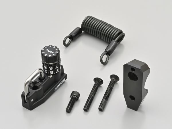 ダイヤルヘルメットホルダー マスターシリンダークランプタイプ 汎用 ダイヤルタイプ