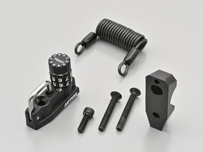 ダイヤルヘルメットホルダー マスターシリンダークランプタイプ 汎用 ダイヤルタイプ