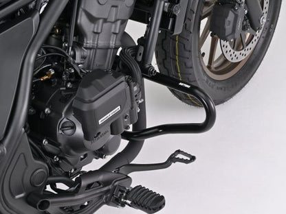 Pipe Engine Guard Lower Matte Black Pipe Diameter Φ25.4 Left and Right Set Rebel250 Rebel250 E-Clutch Rebel250 S Edition Rebel250 S Edition E-Clutch
