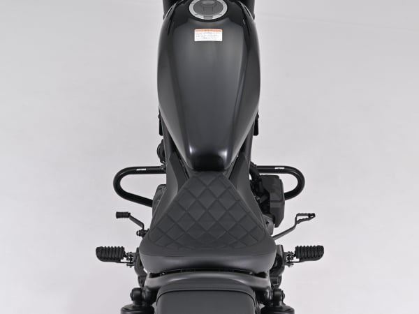 Pipe Engine Guard Lower Matte Black Pipe Diameter Φ25.4 Left and Right Set Rebel250 Rebel250 E-Clutch Rebel250 S Edition Rebel250 S Edition E-Clutch