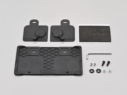 Number Plate Holder with Tag Pocket, 251mm W x 137mm H