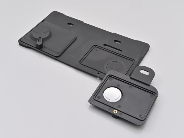 Number Plate Holder with Tag Pocket, 251mm W x 137mm H