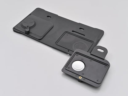 Number Plate Holder with Tag Pocket, 251mm W x 137mm H