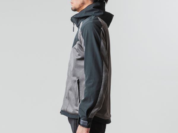 DJ-023 ストリートデュアルパーカー グレー