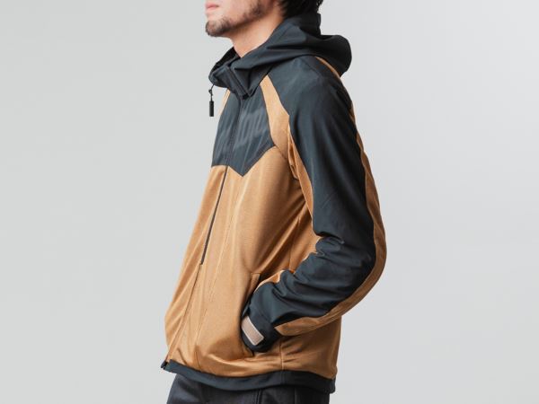 DJ-023 ストリートデュアルパーカー コヨーテ