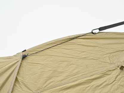 マエヒロシェルターMID フォレストカーキ 330×280×170(cm)