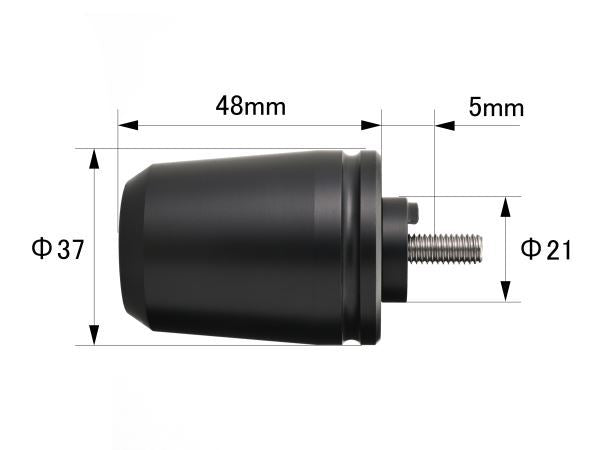 超ヘビーウエイトバーエンド YAMAHA車 M6 384g 左右セット YZF-R3 MT-03 YZF-R25 MT-25 N-MAX155