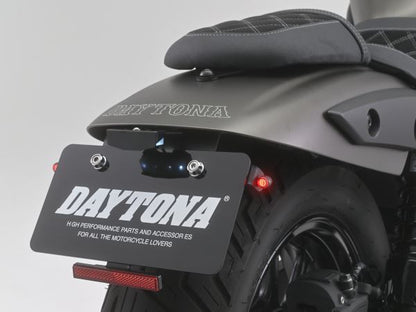 HIGHSIDER プロトンTWO テールランプ一体リアウインカー マットブラック/ライトスモーク レンズ径11mm 2個1セット