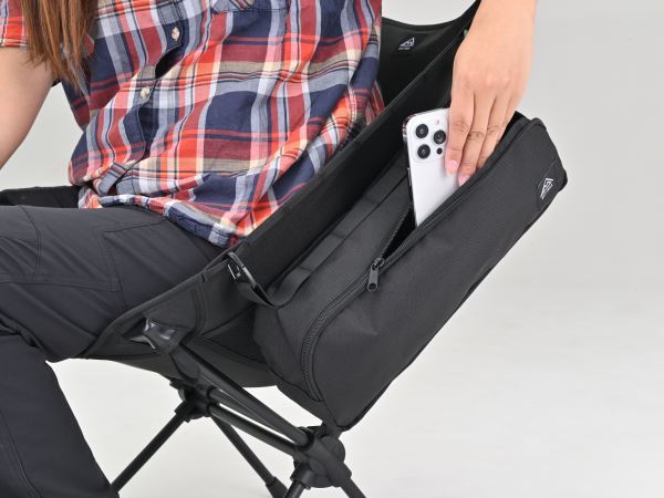 Compact Chair MIL2 Black H700 x W550 x D490mm 1100g