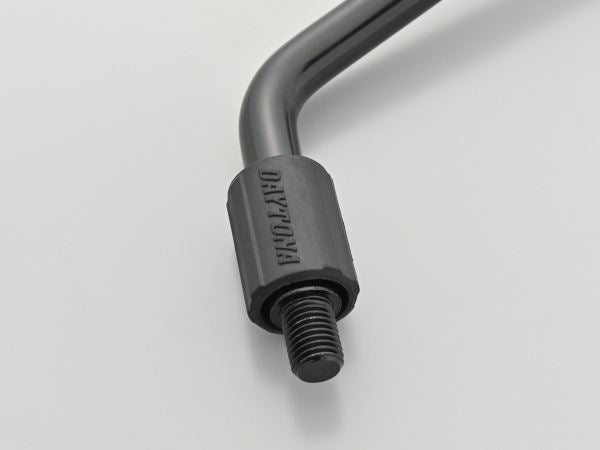 ハイビジミラー ロッドタイプ オーバル ロータイプ ブラック M10正ネジ 左右共通 片側1個入り