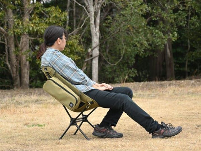 Compact Chair MIL2 Forest Khaki H700×W550×D490mm 1100g