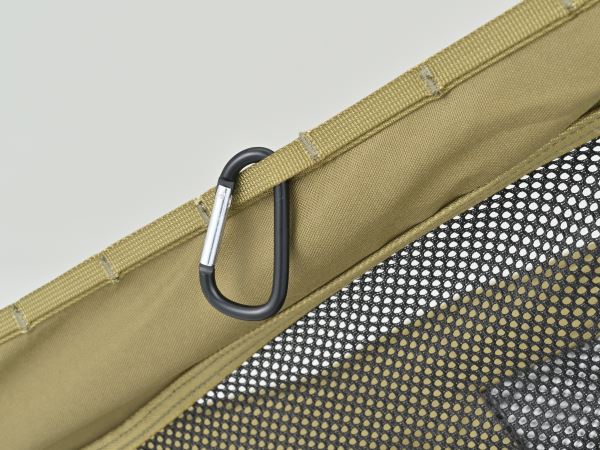 ハイバックローチェアMIL カーキ 約H740×W550×D600(mm)