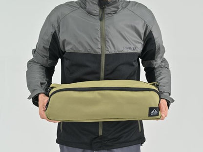 ハイバックローチェアMIL カーキ 約H740×W550×D600(mm)