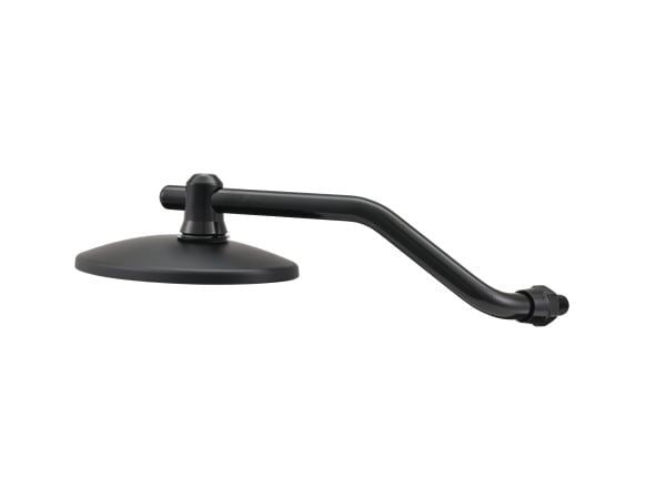 Hi-Viz Mirror 2-Vent Rod Oval Black M10 Right-Hand Thread Left Side, 1 piece