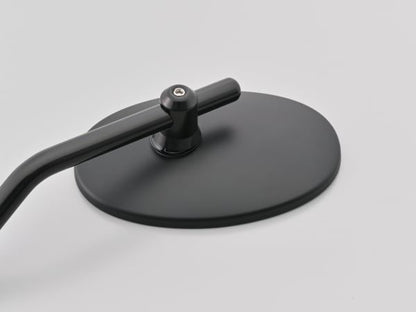 Hi-Viz Mirror 2-Vent Rod Oval Black M10 Right-Hand Thread Left Side, 1 piece