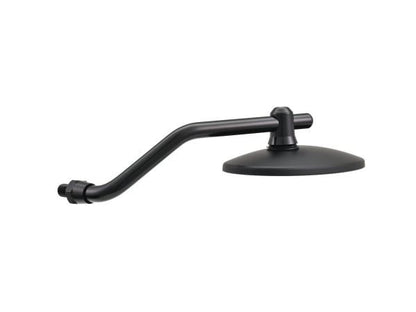 High Visibility Mirror 2-Bend Rod Oval Black M10 Right Hand Thread Right Side One Piece