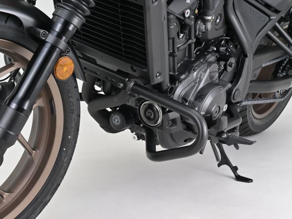 パイプエンジンガード マットブラック パイプ径Φ28.6 Rebel1100 Rebel1100 DCT Rebel1100 S Edition DCT Rebel1100T Rebel1100T DCT