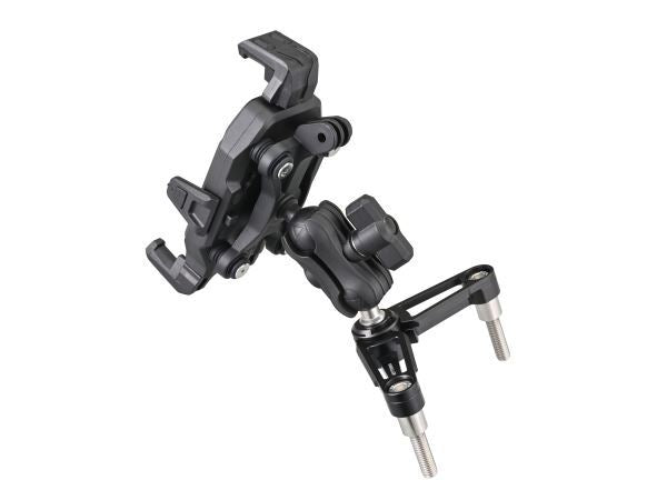 FLEX B-4 ハンドルポストベース ブラック W100～150×D30-80×H55mm