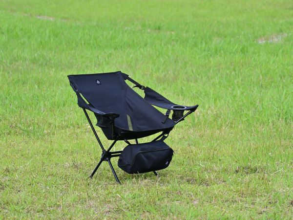 ワイド/レストチェア ブラック 約H67×W85×D56cm