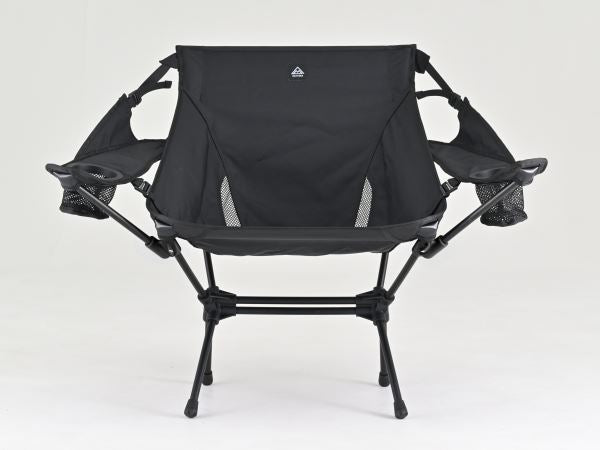 ワイド/レストチェア ブラック 約H67×W85×D56cm