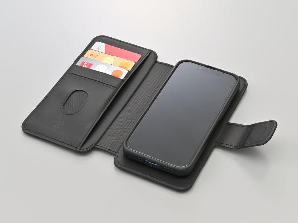 SP Magnetic Flip Cover SPC+ Magnetic Flip Cover Black M W100×D20×H155mm