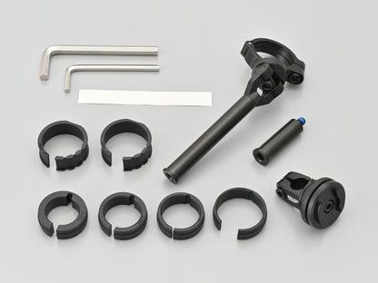 SP Moto Mount 3D SPC+ Moto Mount 3D Black Usable Handlebar Diameter Φ22.2-31.8