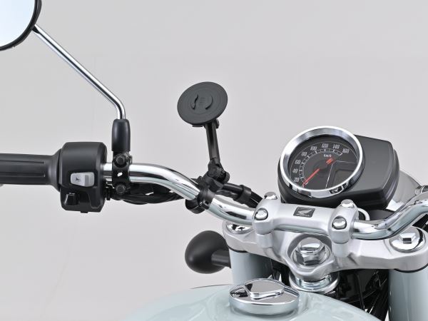 SP Moto Mount 3D SPC+ Moto Mount 3D Black Usable Handlebar Diameter Φ22.2-31.8
