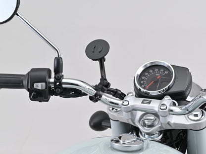 SP Moto Mount 3D SPC+ Moto Mount 3D Black Usable Handlebar Diameter Φ22.2-31.8