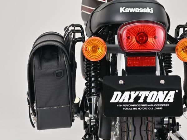 Saddlebag Support (Belt Loop Integrated) Left Side Only, Black MEGURO S1 W230