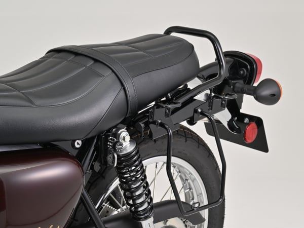 Saddlebag Support (Belt Loop Integrated) Left Side Only, Black MEGURO S1 W230