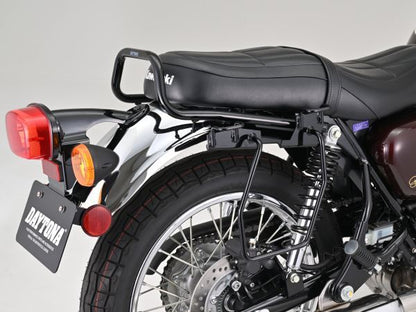 Saddlebag Support (Integrated Belt Loop) Right Side Only, Black, MEGURO S1 W230