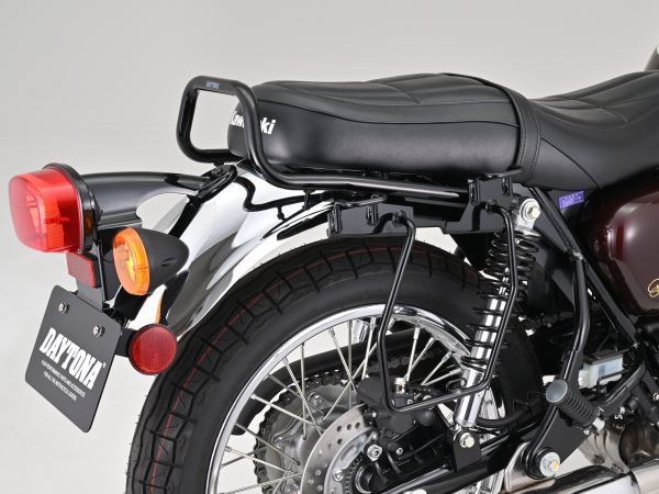 Saddlebag Support (Integrated Belt Loop) Right Side Only, Black, MEGURO S1 W230