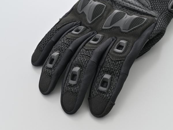 DG-016 デュアルプロテクメッシュグローブ ブラック