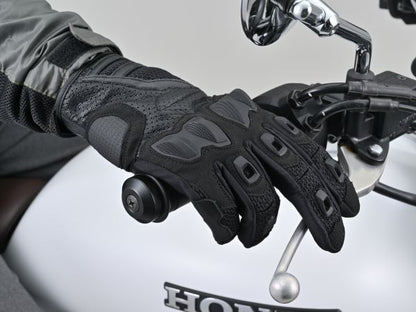 DG-016 デュアルプロテクメッシュグローブ ブラック